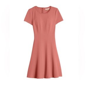 Rebecca Taylor Pique dress in bright coral